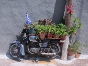 Leros kiralık motosiklet